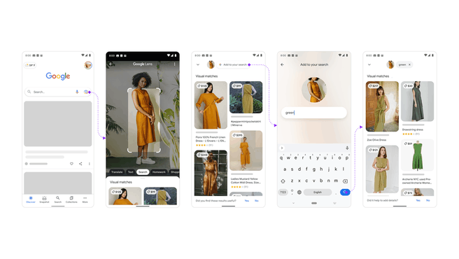 Google Lens multisearch