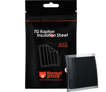 Thermal Grizzly Kapton Insulation Sheet Zwart