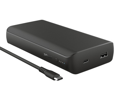 Trust Laro - Laptop Powerbank - voor MacBook - 65W - USB-C - Zwart