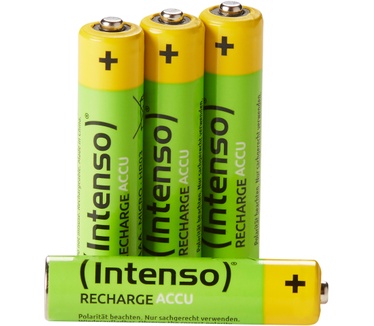 Intenso HR03 NiMH Energy Eco 1000mAh 4er Blister - Micro (AAA) - 1.000 mAh