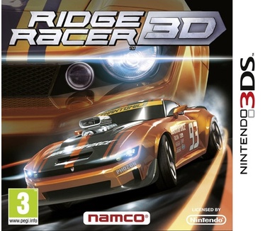 Packshot voor Ridge Racer 3D
