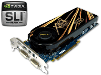 PNY GTS 250 512MB PCIe
