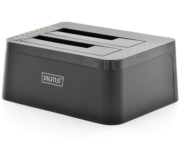 Digitus USB3.0 naar Dual SATA (6G) Zwart