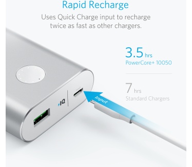 Anker PowerCore+ Quick Charge 3.0 - 10.050mAh