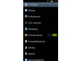 Screenshot Samsung Galaxy S III met gelekte Android 4.1-update