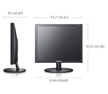 Samsung Syncmaster E1920NR Zilver