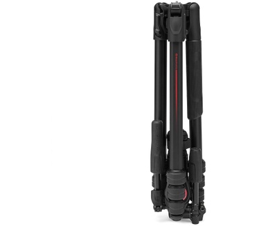 Manfrotto Befree GT PRO 3-weg reisstatiefset, 3-weg vloeistofkop, nivelleringskolom, foto/video, koolstofvezel, Arca, Twist Lock, DSLR, spiegelloos, camera-accessoires