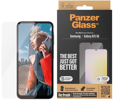 PanzerGlass Gehard Glas Edge To Edge Screenprotector Samsung Galaxy A25