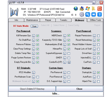 D7 screenshot