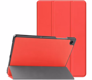 Imoshion Trifold Bookcase voor de Samsung Galaxy Tab A11 Plus, Rood