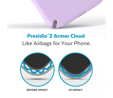 Speck Presidio2 Pro Apple iPhone 14 Spring Purple - with Microban