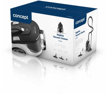 Concept - Stofzuiger zonder zak / Cyclonic System 850 W ECO-motor HEPA-filter 13 2 liter inhoud
