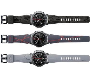 Samsung Gear S3 Silicone-Armband 22 mm - Arik Levy Facet Bruin