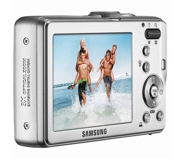 Samsung L201 Zilver (Achterkant)