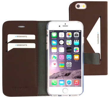 Mobiparts Classic Wallet Case Apple iPhone 6, iPhone 6S Brown