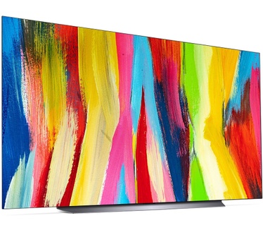 LG C2 83" (zwarte voet) Zwart