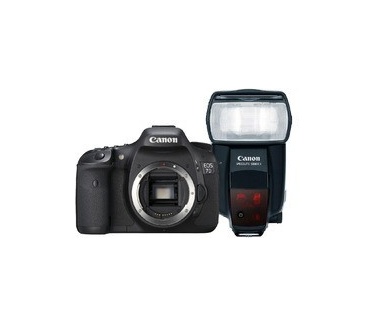 Canon EOS 7D + 580EXII Zwart