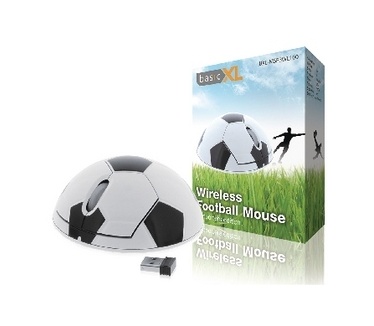 basicXL Draadloze voetbalmuis supporterseditie (BXL-MSFBWL100)