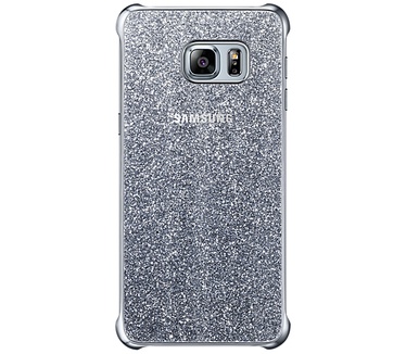 Samsung Galaxy S6 edge Plus Glitter Cover Zilver