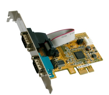 Exsys PCI-Express 2S Serial RS-232 card