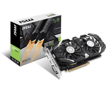 MSI GeForceE® GTX 1060 6GT OCV1