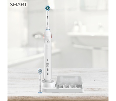 Oral-B Smart 4 4000N White Elektrische Tandenborstel Powered By Braun