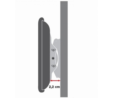 Techly Wall Mount for LED LCD TV 42-80 Ultra Slim Fixed H600mm" ICA-PLB 860