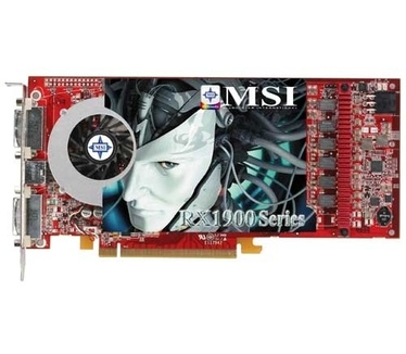 MSI Radeon X1900 GT 256MB DDR3 (PCI-e, 2x DVI) RX1900GT-T2D256E Crossfire