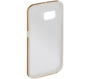 4smarts Uptown TPU/Aluminium Case voor Samsung Galaxy S6 - Goud  Goud