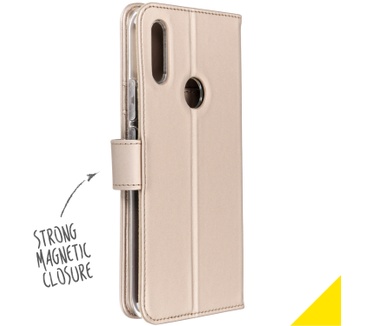 Accezz Wallet Softcase Bookcase Huawei P Smart Z - Goud (P Smart Z) Goud