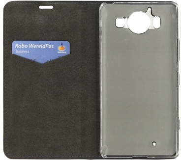 Mobilize Mobilize Magnet Book Stand Case voor Microsoft Lumia 950 - Zwart