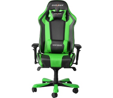 DXRacer King Gaming Chair (KF06-serie) Zwart/Groen