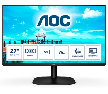 AOC 27B2DM Zwart