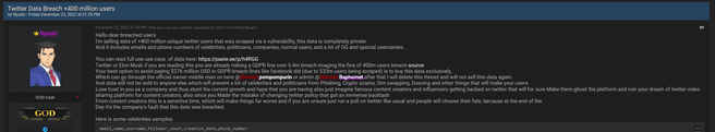 Twitter breach