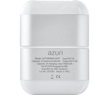 Azuri AZTWMINI2-WHT (Wit)