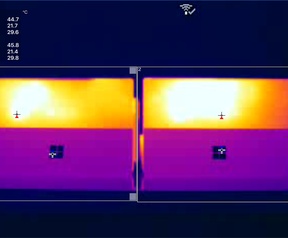Warmtebeeld Surface Pro 4