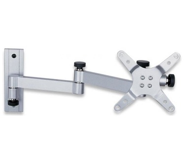 Techly 13-30" Wall Bracket for LED TV LCD Tilting 3 Joints Silver" ICA-LCD 104
