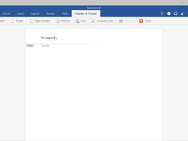 Word for Windows 10