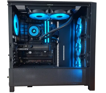 Xenith Essential Corsair Artex Ti - AMD Ryzen 5 7500X3D - GeForce RTX 5060 Ti 16G - 32 GB RGB DDR5 - 1 TB Kingston ssd