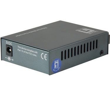 LevelOne RJ45 to SC Fast Ethernet Media Converter, Single-Mode Fiber, 1550nm, 80km