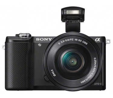 Sony Alpha A5000 + 16-50mm F3.5-5.6 OSS + 55-210mm F4.5-6.3 OSS Zwart