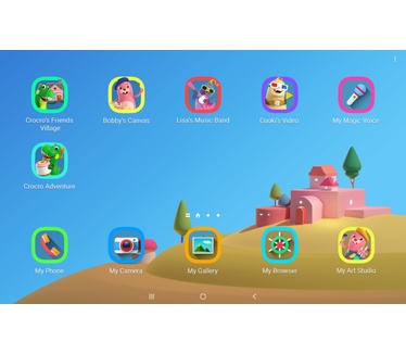 Samsung Galaxy Tab A 10.1 WiFi (2019) Kids Mode 2GB ram, 32GB opslag Zwart