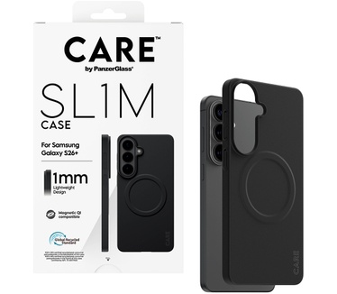 PanzerGlass CARE™ by PanzerGlass® SL1M Case Black w. Qi Samsung Galaxy S26+