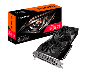 Gigabyte RX 5500XT-videokaarten
