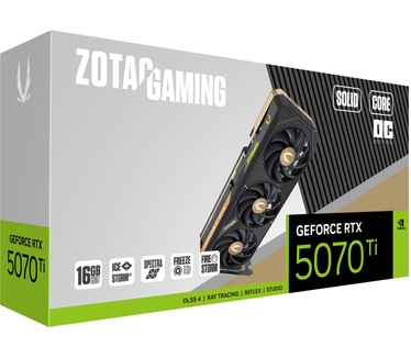 Zotac Gaming GeForce RTX 5070 Ti SOLID CORE OC