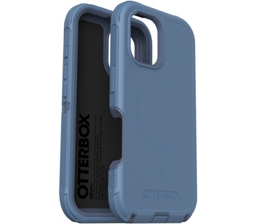 Otterbox Defender Series voor MagSafe voor iPhone 16, Baby Blue Jeans