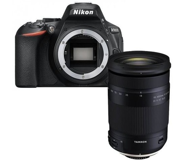 Nikon D5600 + 18-400mm f/3.5-6.3 Zwart