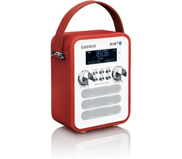 Lenco PDR-050 - Draagbare radio DAB+ - Rood