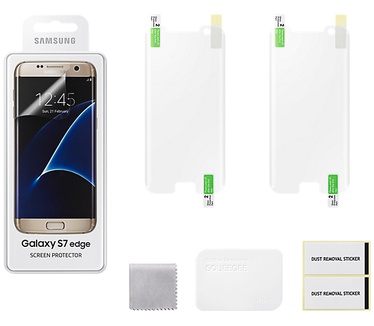 Samsung Galaxy S7 Edge ScreenProtector Clear 2-pack ET-FG935