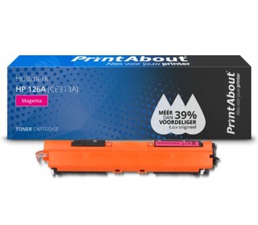PrintAbout Huismerk HP 126A (CE313A) Toner Magenta
